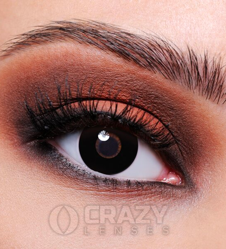 Crazy Lenses Halloween - Blackout (2 lenti NEUTRE)