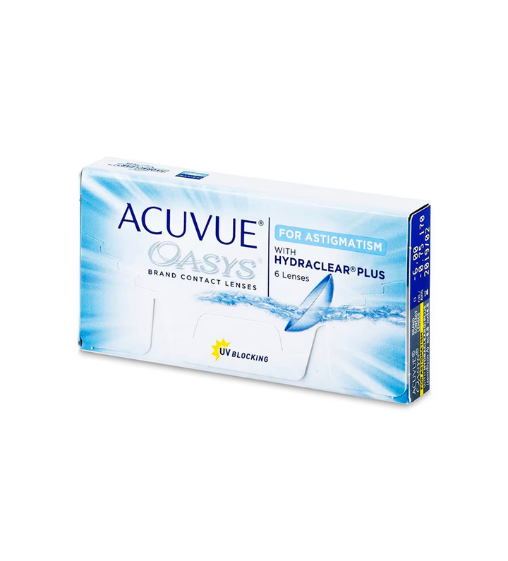 Acuvue Oasys for astigmatism (6 lenses)