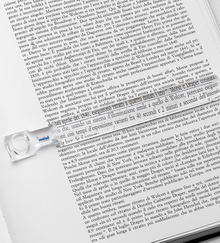 Lente d'ingrandimento a barra