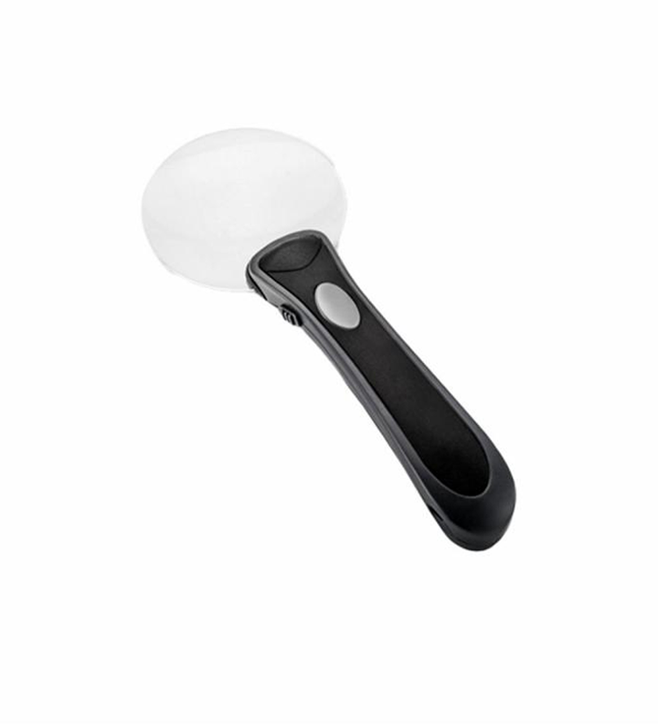 Lente d'ingrandimento rimless con luce LED