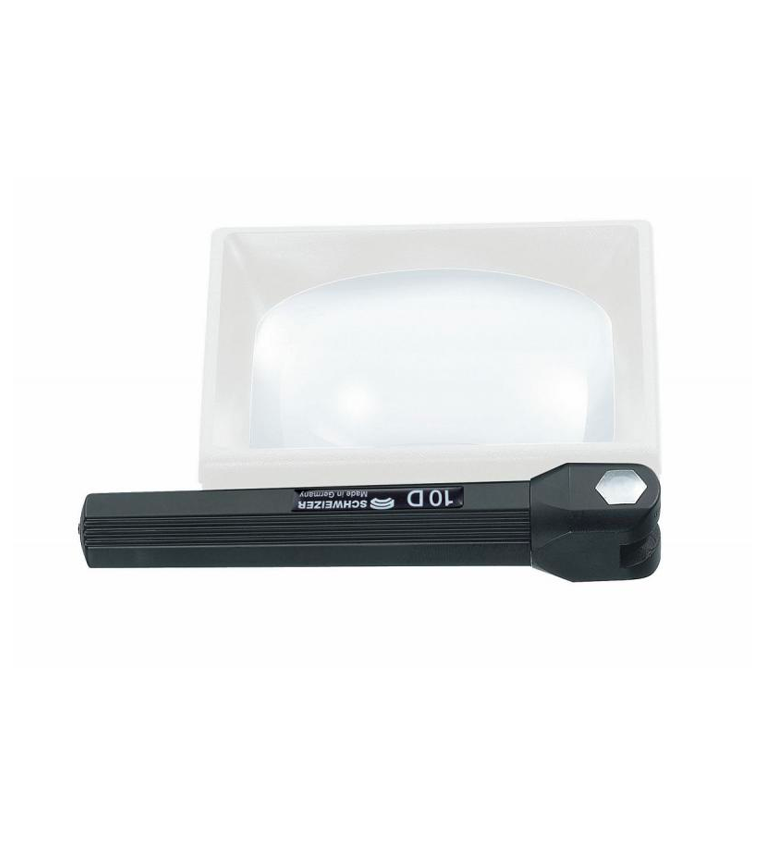 Lente d'ingrandimento con manico richiudibile