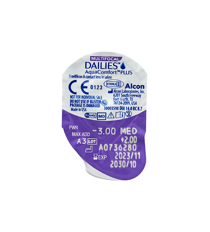 Dailies AquaComfort Plus Multifocal (90 lenti)