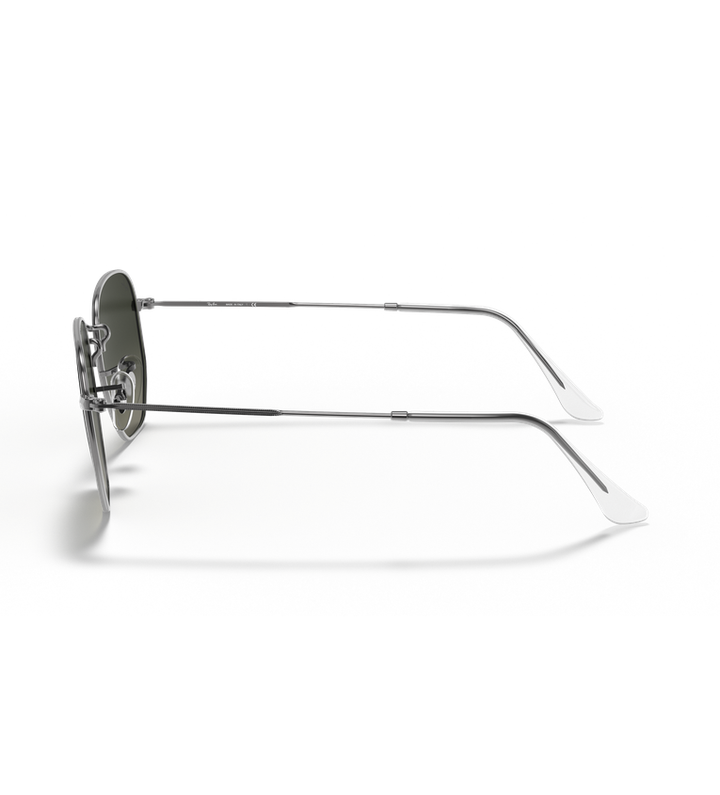 Ray-Ban Hexagonal Flat Lenses RB3548N occhiali da sole canna di fucile con lenti grigio sfumato - vista laterale