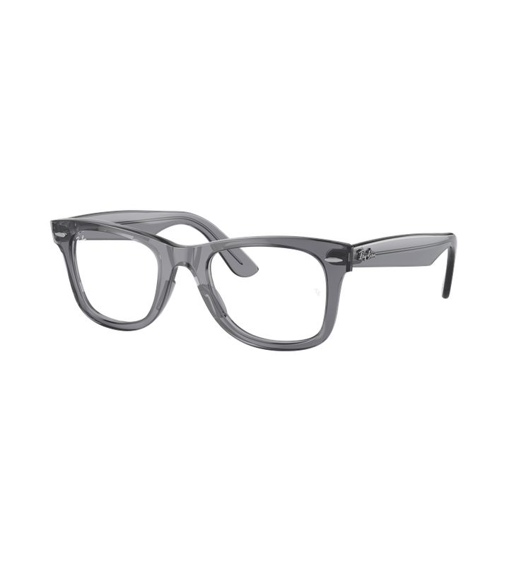 Ray-Ban Wayfarer Ease Optics - Rb4340 occhiali da vista grigio trasparente - vista 3/4