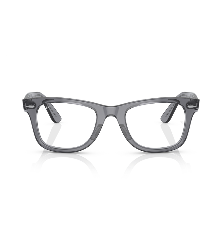 Ray-Ban Wayfarer Ease Optics - Rb4340 occhiali da vista grigio trasparente - vista frontale