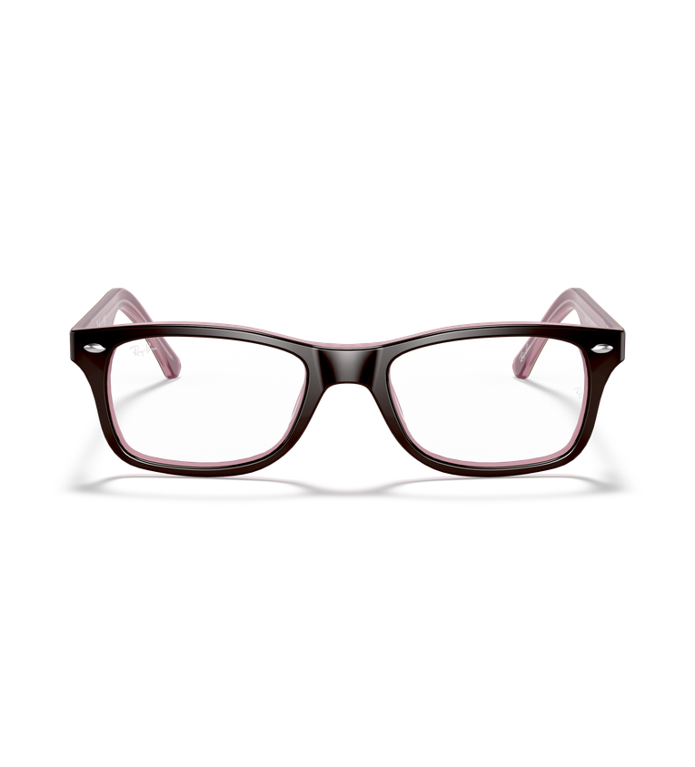 Ray-Ban Rx5228 Optics occhiali da vista marrone su rosa - vista frontale