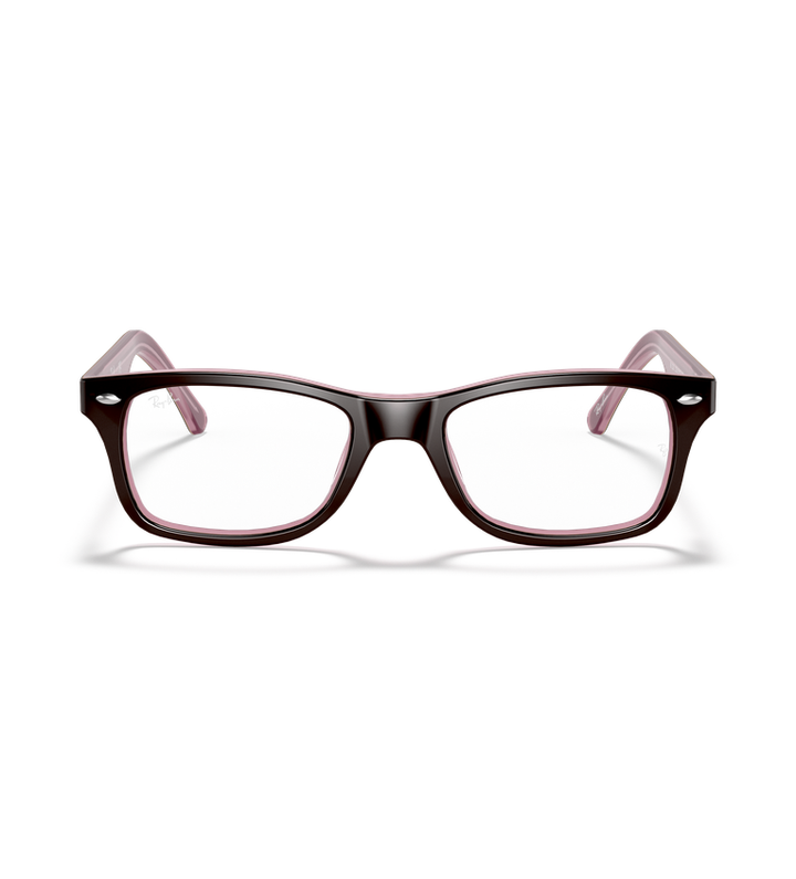 Ray-Ban Rx5228 Optics occhiali da vista marrone su rosa - vista frontale