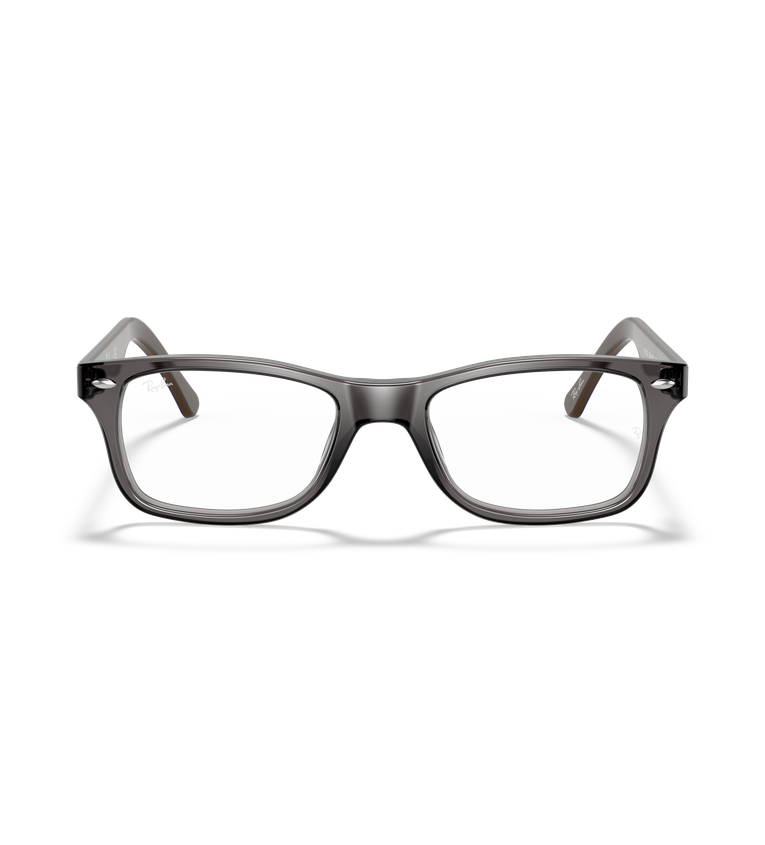 Ray-Ban Rx5228 Optics occhiali da vista grigio su blu - vista frontale