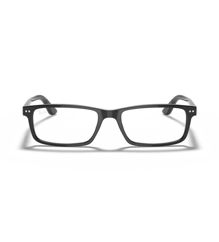 Ray-Ban RX5277 occhiali da vista nero lucido - vista frontale