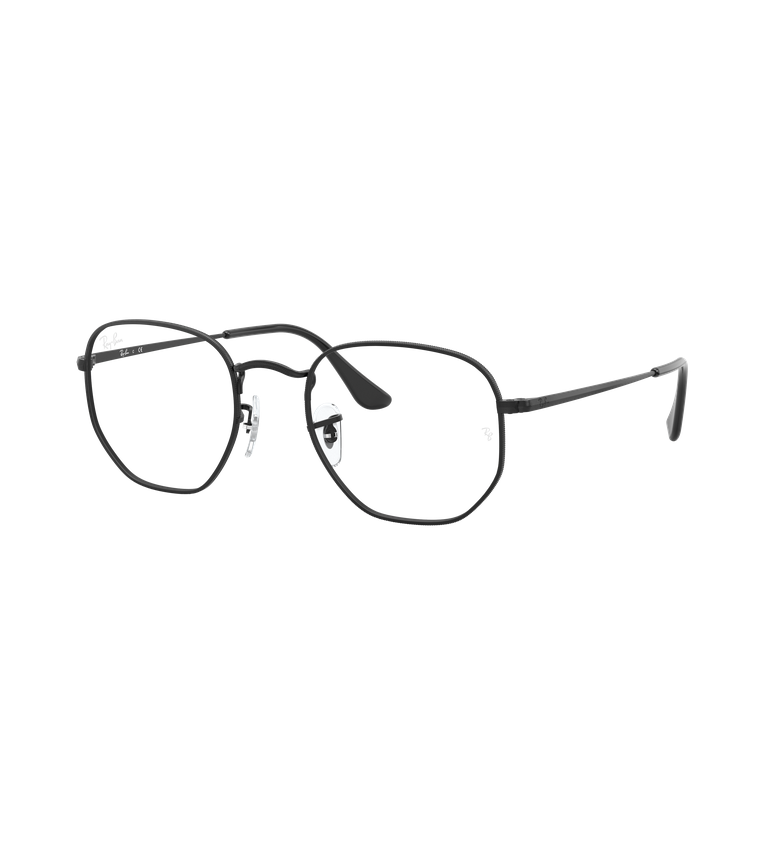 Ray-Ban Hexagonal Optics - Rx6448 occhiali da vista nero - vista 3/4