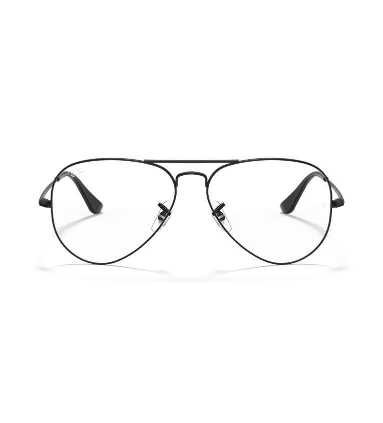 Ray-Ban Aviator Optics - Rx6489 occhiali da vista nero - vista frontale