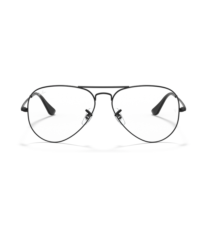 Ray-Ban Aviator Optics - Rx6489 occhiali da vista nero - vista frontale