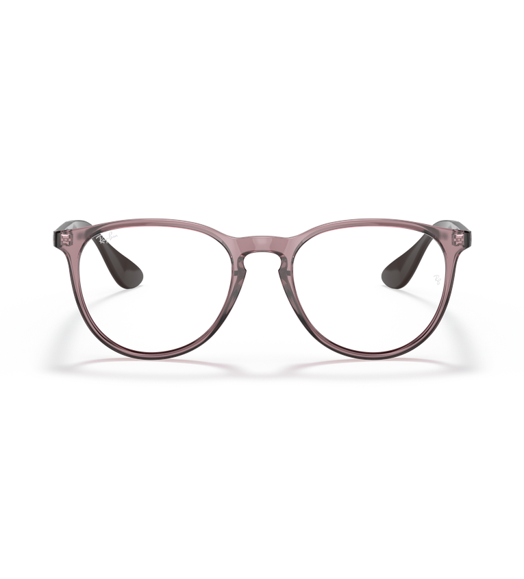 Ray-Ban Erika Optics - Rx7046 occhiali da vista rosa trasparente - vista frontale