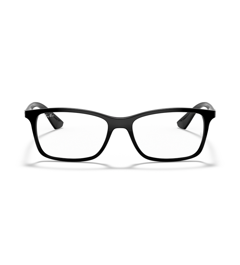 Ray-Ban Rx7047 Optics occhiali da vista nero lucido - vista frontale