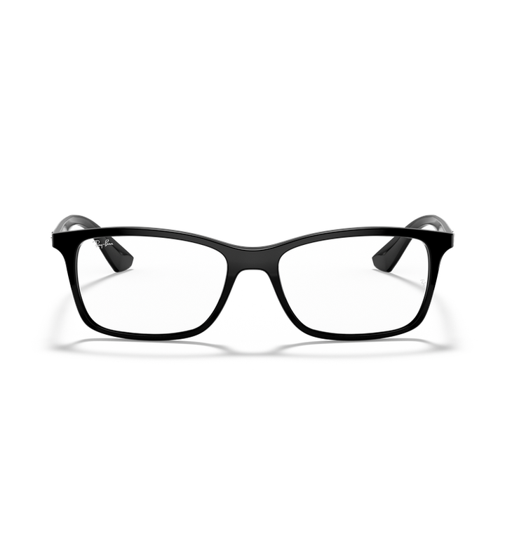 Ray-Ban Rx7047 Optics occhiali da vista nero lucido - vista frontale