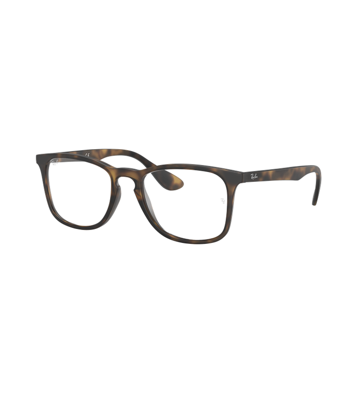 Ray-Ban Rx7074 Optics occhiali da vista havana opaco - vista 3/4