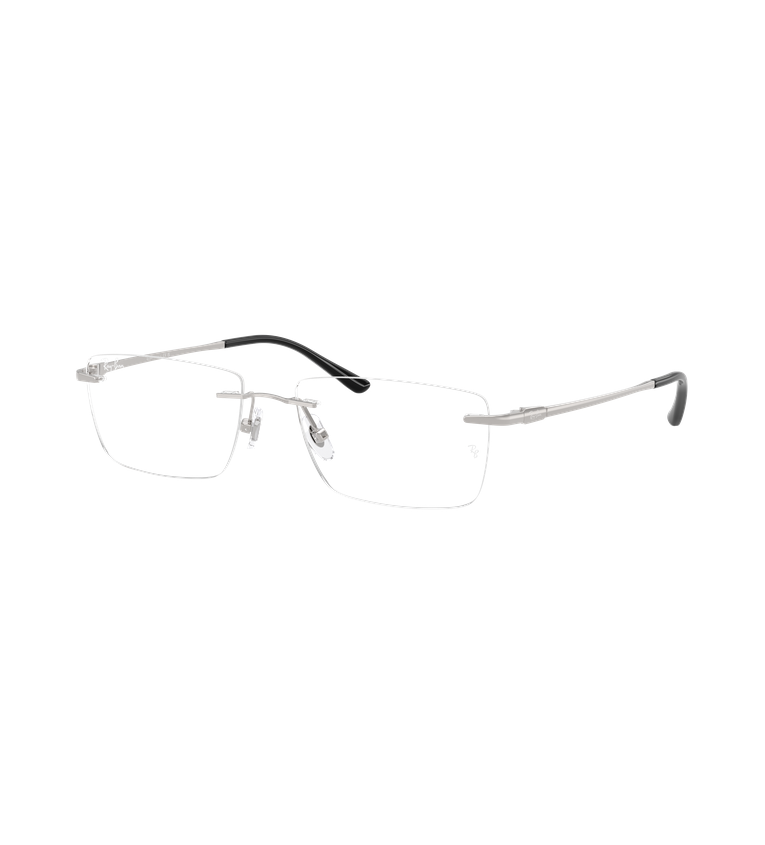 Ray-Ban RX8781D Optics occhiali da vista argento - vista 3/4
