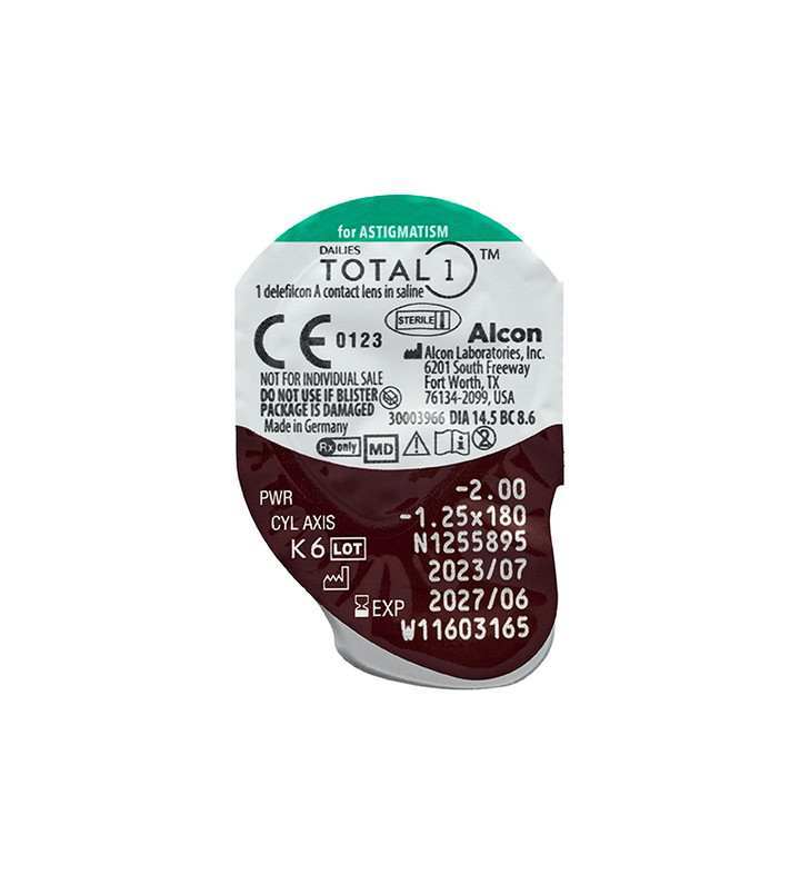 Dailies TOTAL1 for Astigmatism (30 lenti)