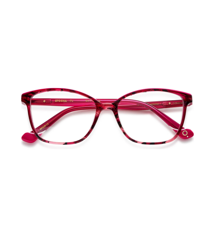 Etnia Barcelona Etosha FU occhiale da vista donna cat-eye in acetato fucsia - vista frontale