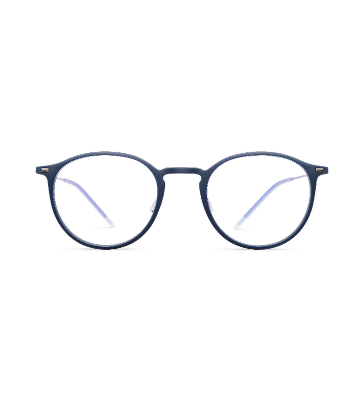 Lool Hangar.A DBBL occhiale da vista unisex rotondo blu - vista frontale