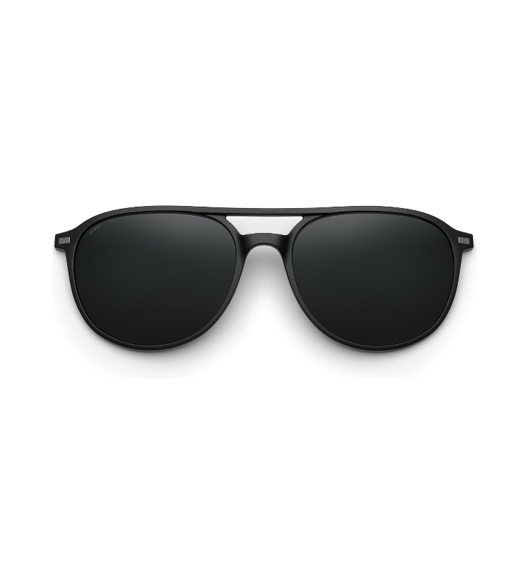 Lool Horizon II clip-on magnetica da sole polarizzata nera