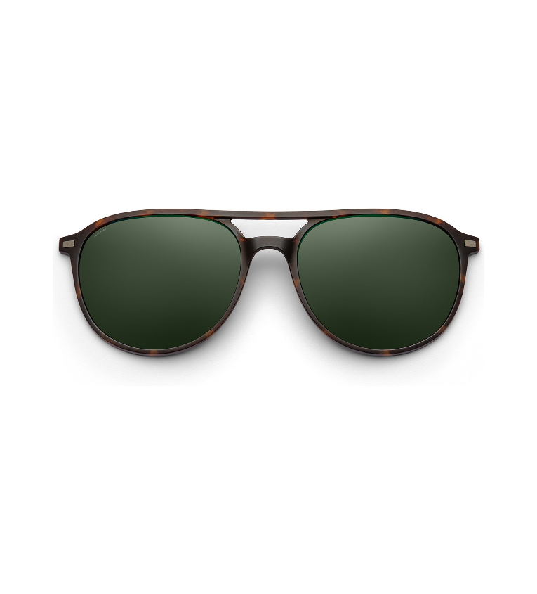 Lool Horizon II clip-on magnetica da sole polarizzata havana