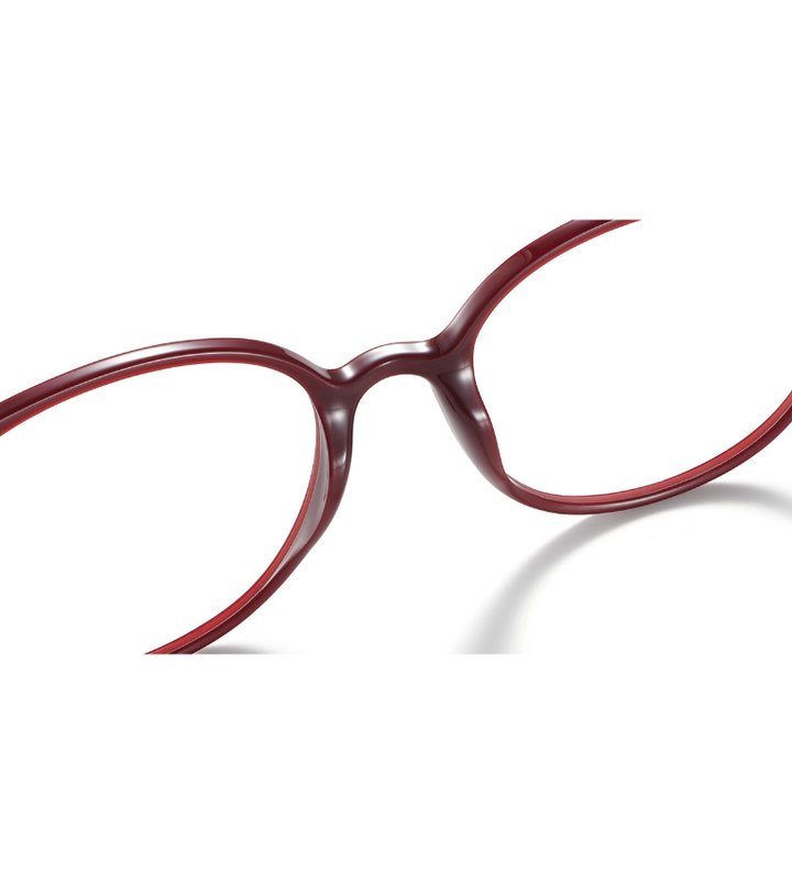 Lool Quoin II BXPG occhiale da vista donna panto bordeaux e oro - dettaglio