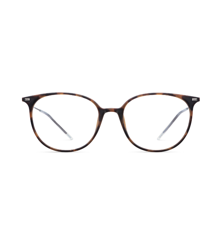 Lool Quoin II HVBR occhiale da vista donna panto havana e marrone - vista frontale