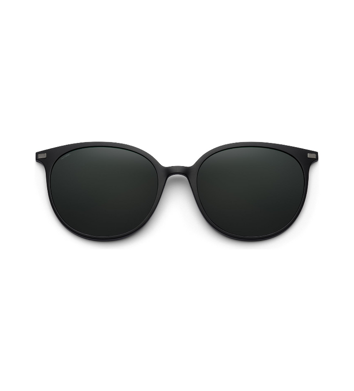 Lool Quoin II clip-on magnetica da sole polarizzata nera