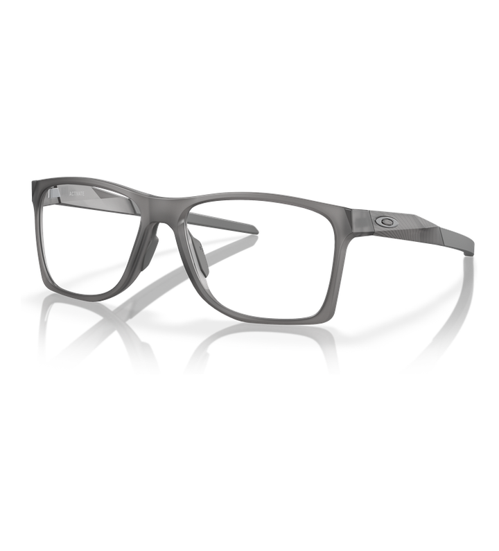 Oakley Activate OX8173 Grigio Fumo Satinato - vista angolata