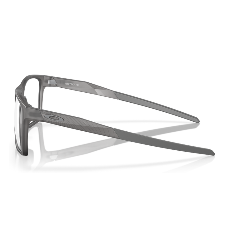 Oakley Activate OX8173 Grigio Fumo Satinato - vista laterale