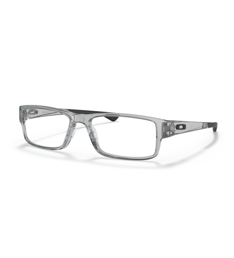 Oakley Airdrop OX8046 Grigio Trasparente - vista angolata