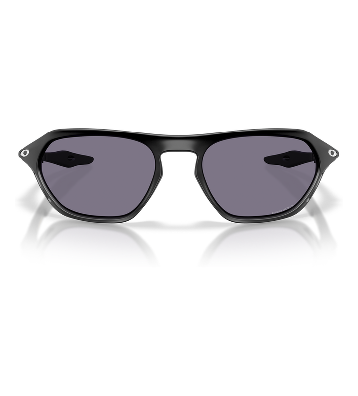 Oakley Cage Jacket OO9537 Nero Opaco / Prizm Grey - vista frontale
