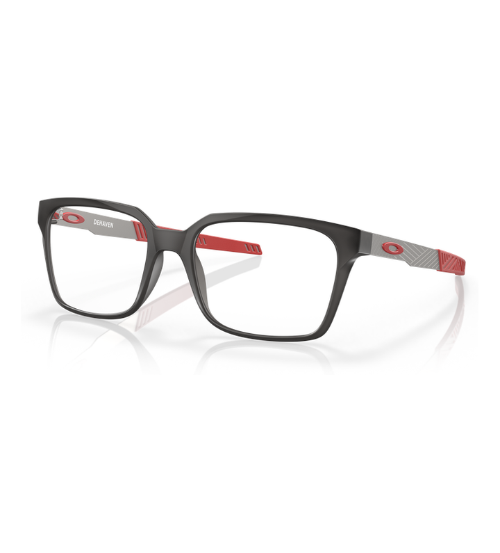 Oakley Dehaven OX8054 Grigio Fumo Satinato - vista angolata