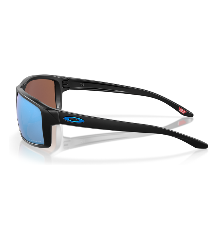 Oakley Gibston OO9449 Nero Opaco // Prizm Deep Water Polarizzata - vista laterale