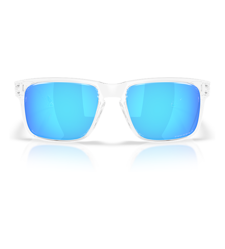 Oakley Holbrook OO9102 Trasparente / Prizm Sapphire - vista frontale