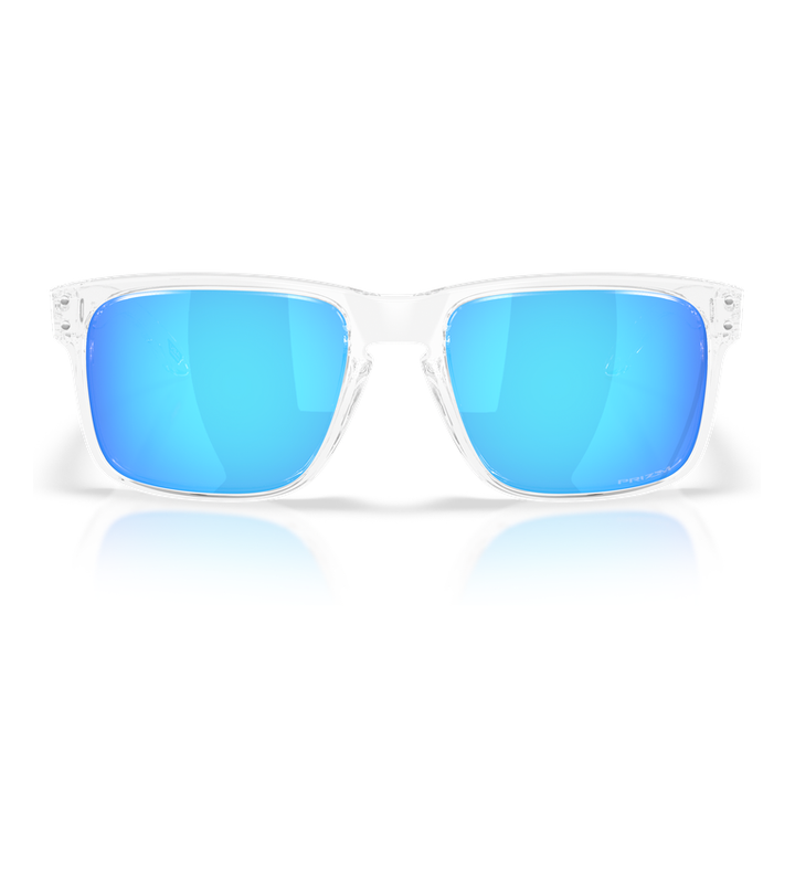 Oakley Holbrook OO9102 Trasparente / Prizm Sapphire - vista frontale