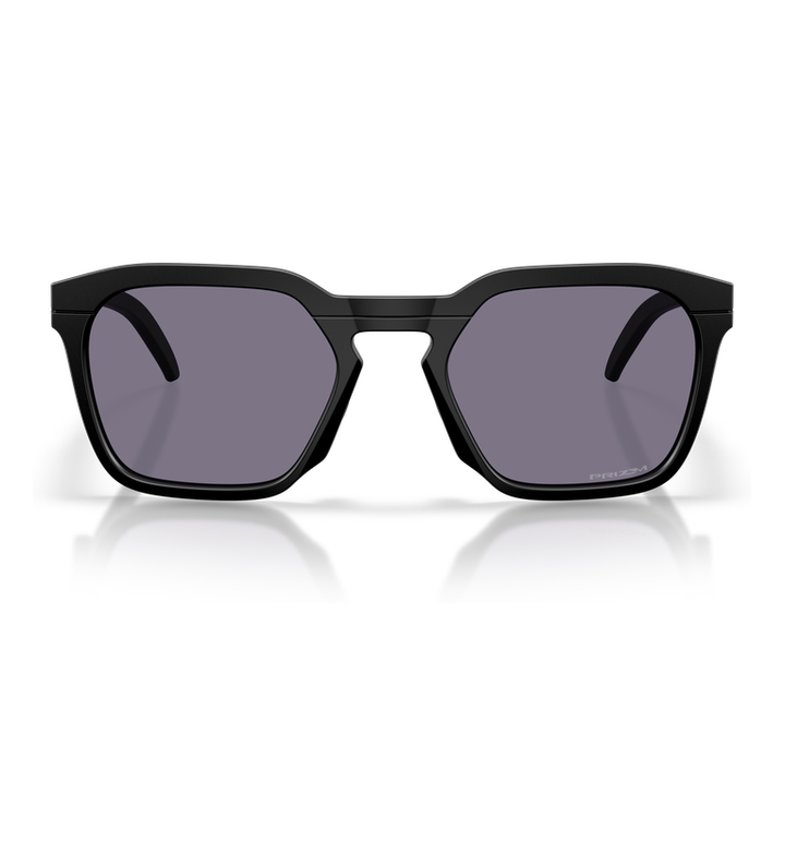 Oakley Hstn Sq OO9533 Nero Opaco // Prizm Grey - vista frontale