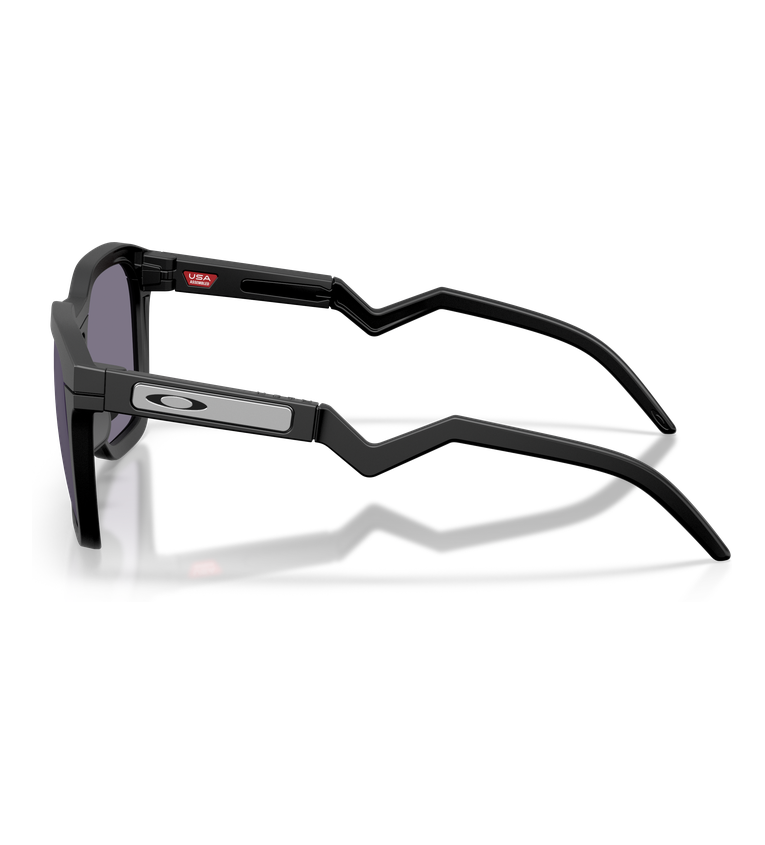 Oakley Hstn Sq OO9533 Nero Opaco // Prizm Grey - vista laterale