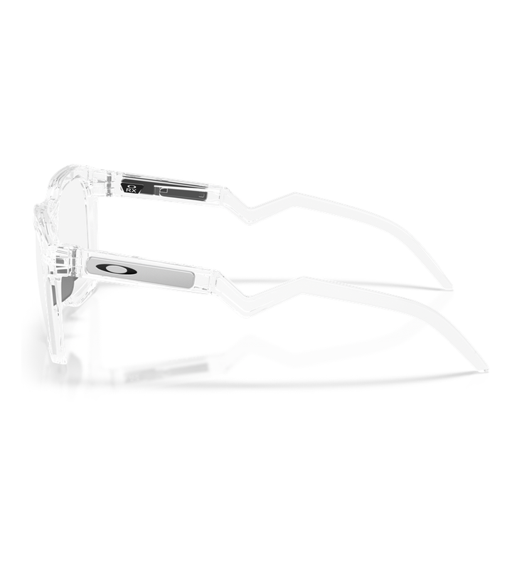 Oakley Hstn Sq Rx OX8208 Trasparente Lucido - vista laterale