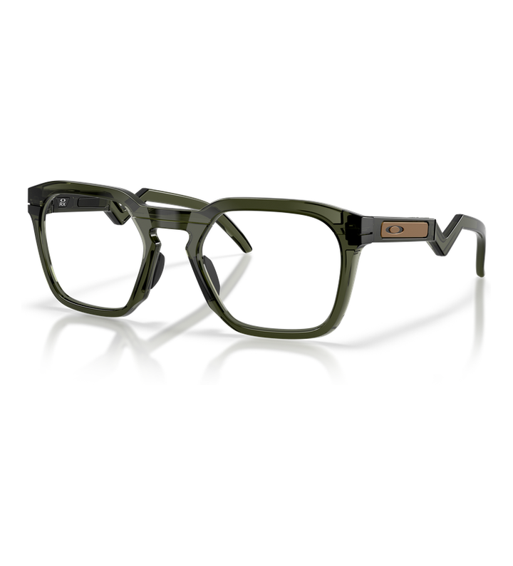 Oakley Hstn Sq Rx OX8208 Verde Oliva Ink - vista angolata