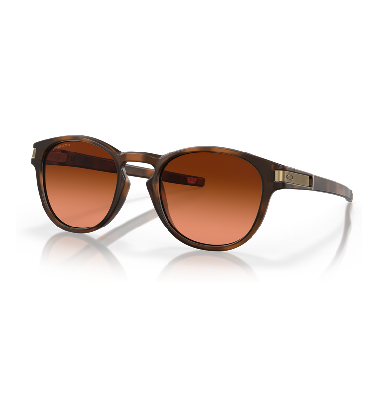 Oakley Latch OO9265 Tartaruga Marrone Opaco / Prizm Brown Gradient - vista angolata