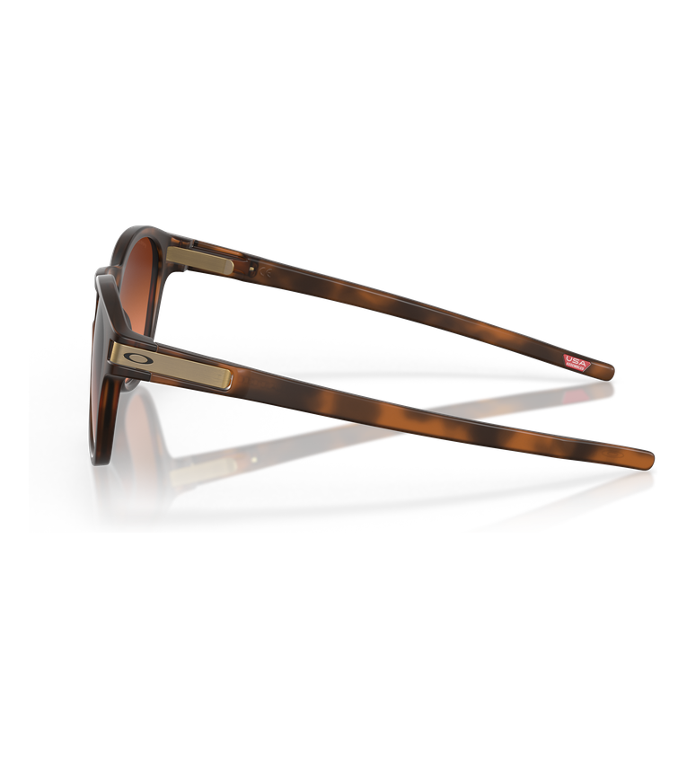 Oakley Latch OO9265 Tartaruga Marrone Opaco / Prizm Brown Gradient - vista laterale