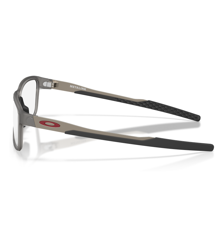 Oakley Metalink OX8153 Grigio Fumo Satinato - vista laterale