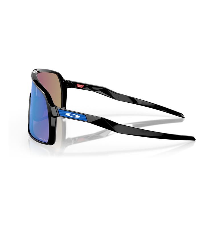 Oakley Sutro OO9406 Nero Lucido / Prizm Sapphire - vista laterale