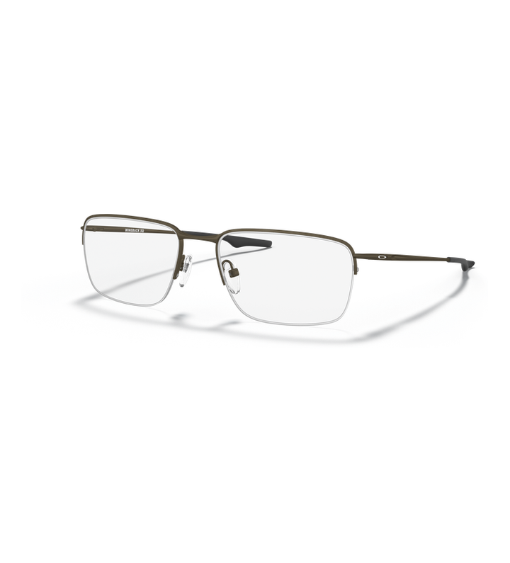 Oakley Wingback Sq OX5148 Peltro Satinato - vista angolata