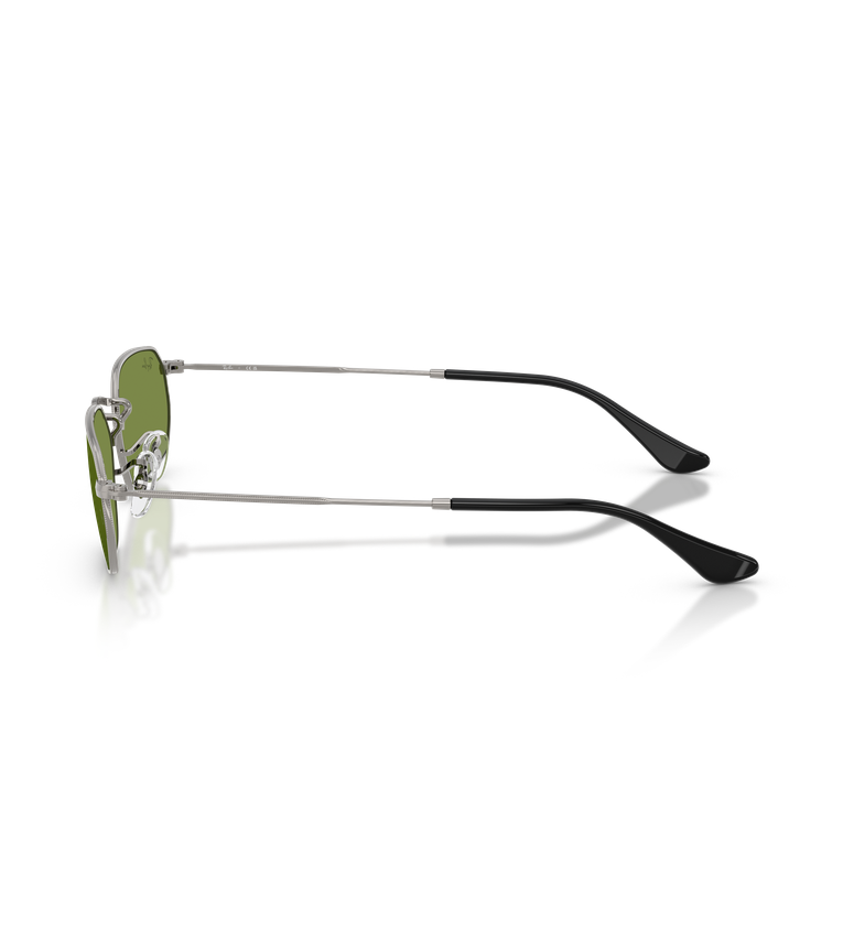 Ray-Ban Arista RB3947 occhiali da sole canna di fucile con lenti verde chiaro - vista laterale