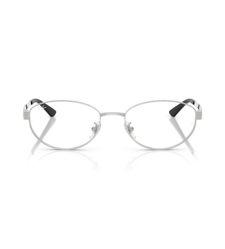 Ray-Ban RX3774VD Optics occhiali da vista ovali argento - vista frontale