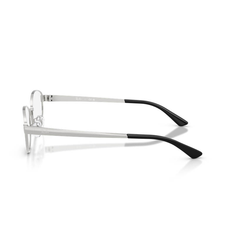 Ray-Ban RX3774VD Optics occhiali da vista ovali argento - vista laterale