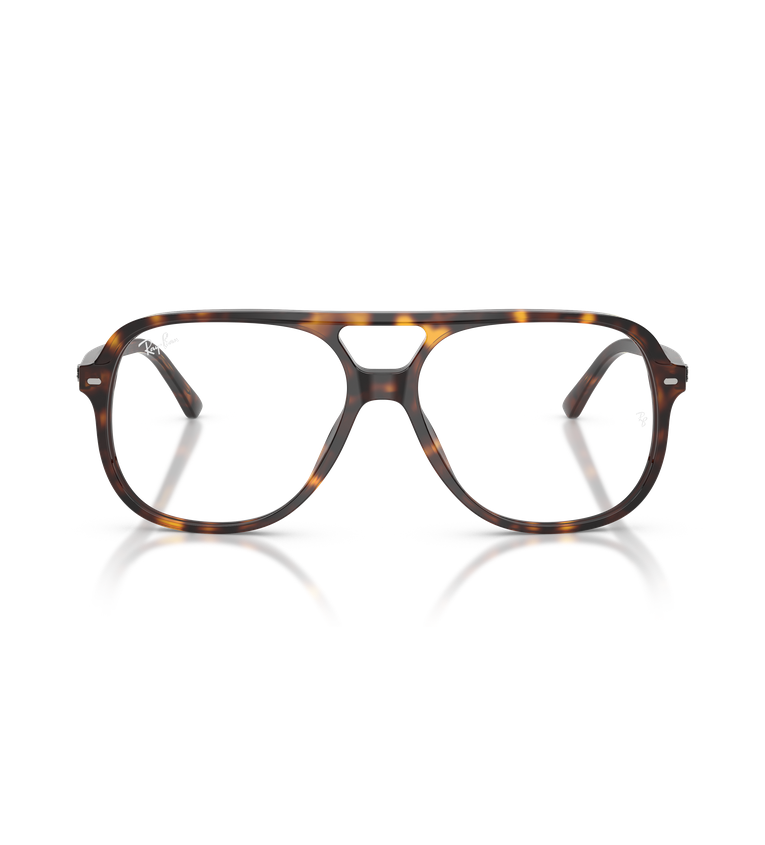 Ray-Ban RX5698 Optics occhiali da vista squadrati tartarugato lucido - vista frontale